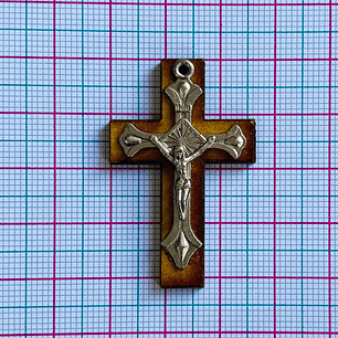 DIJE ✦ CRUZ MADERA