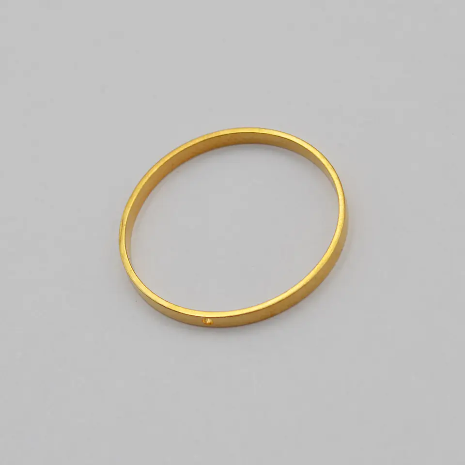 ARO LISO BAÑO DE ORO T5739 1