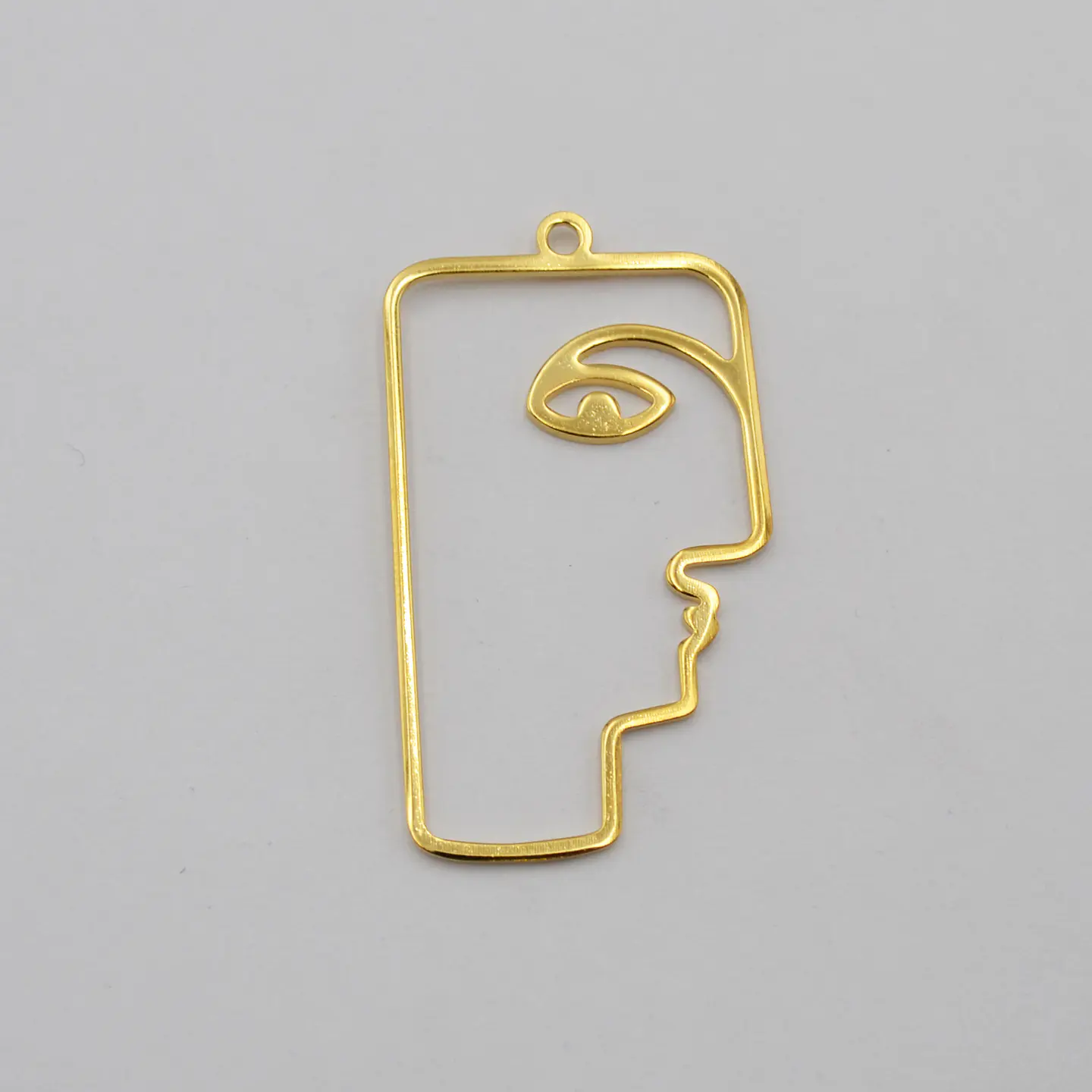 PERFIL LISO BAÑO DE ORO T5817 1