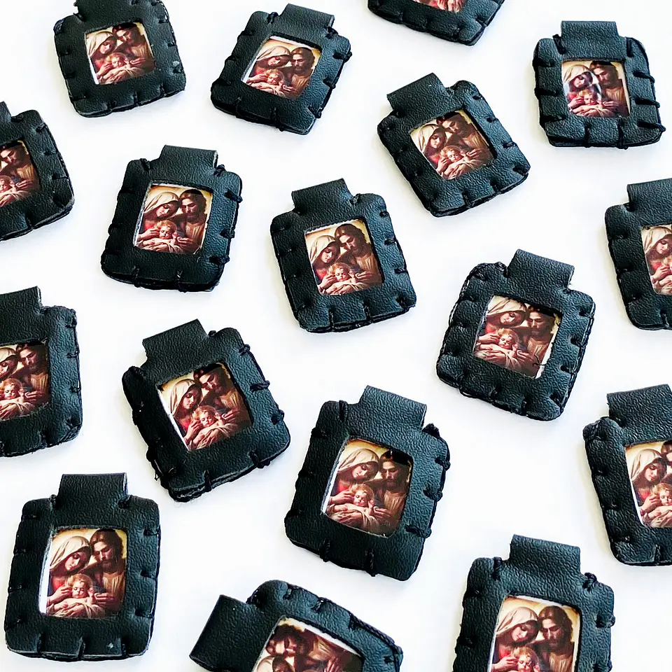 ESCAPULARIO PEQUEÑO NEGRO (ESCOGE TU FAVORITO) ESCA-2X3 4
