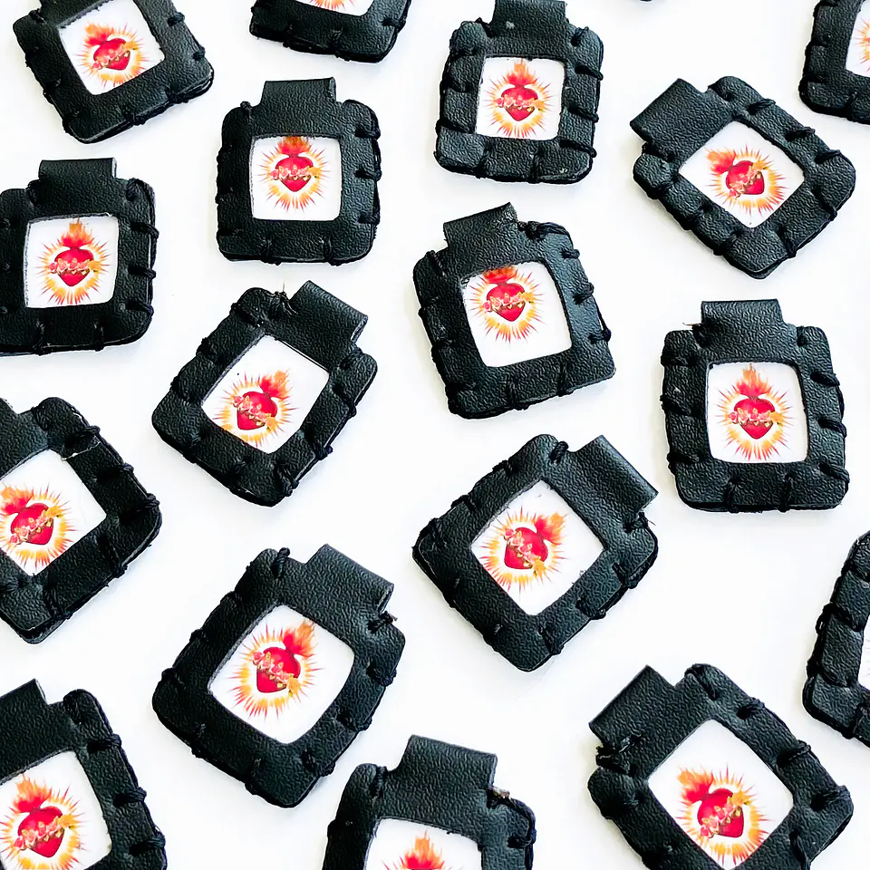 ESCAPULARIO PEQUEÑO NEGRO (ESCOGE TU FAVORITO) ESCA-2X3 7