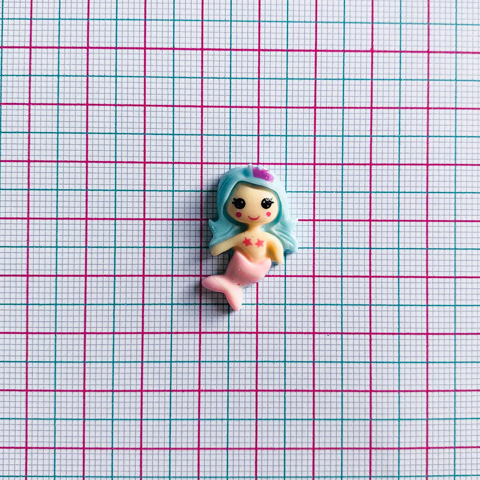 APLIQUE SIRENA ACRÍLICA (ELIGE TU FAVORITA) 2