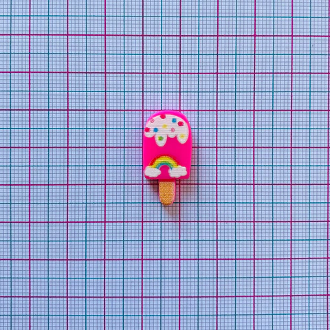 APLIQUE PALETA ACRÍLICA (ELIGE TU FAVORITA)