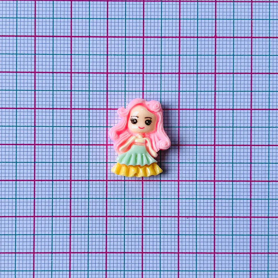 APLIQUE MUÑECA ACRÍLICA (ELIGE TU FAVORITA) 2