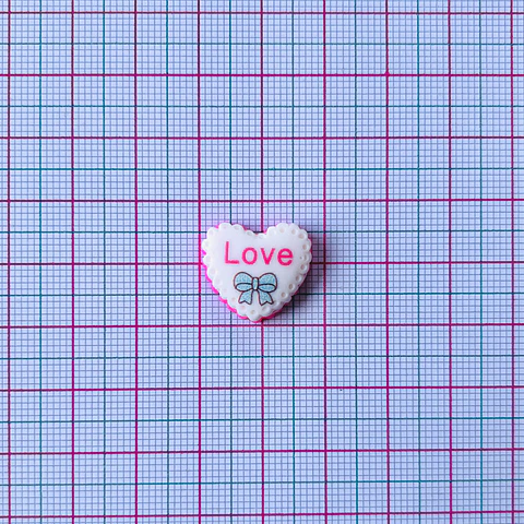 APLIQUE CORAZÓN ACRÍLICO (ELIGE TU FAVORITO)
