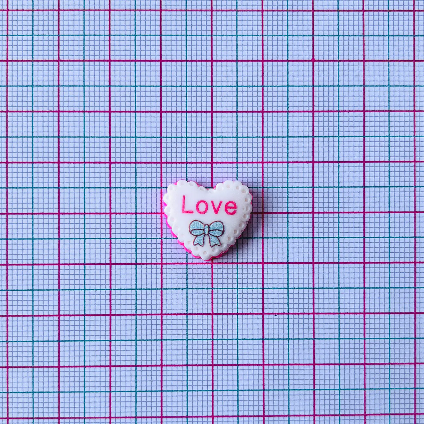 APLIQUE CORAZÓN ACRÍLICO (ELIGE TU FAVORITO) 2