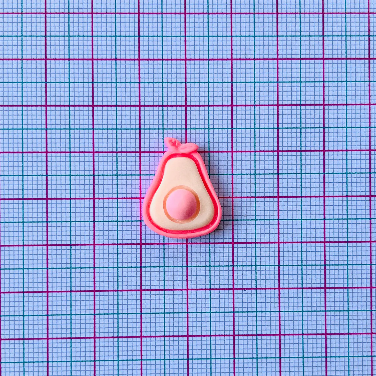 APLIQUE AGUACATE ACRÍLICO 2
