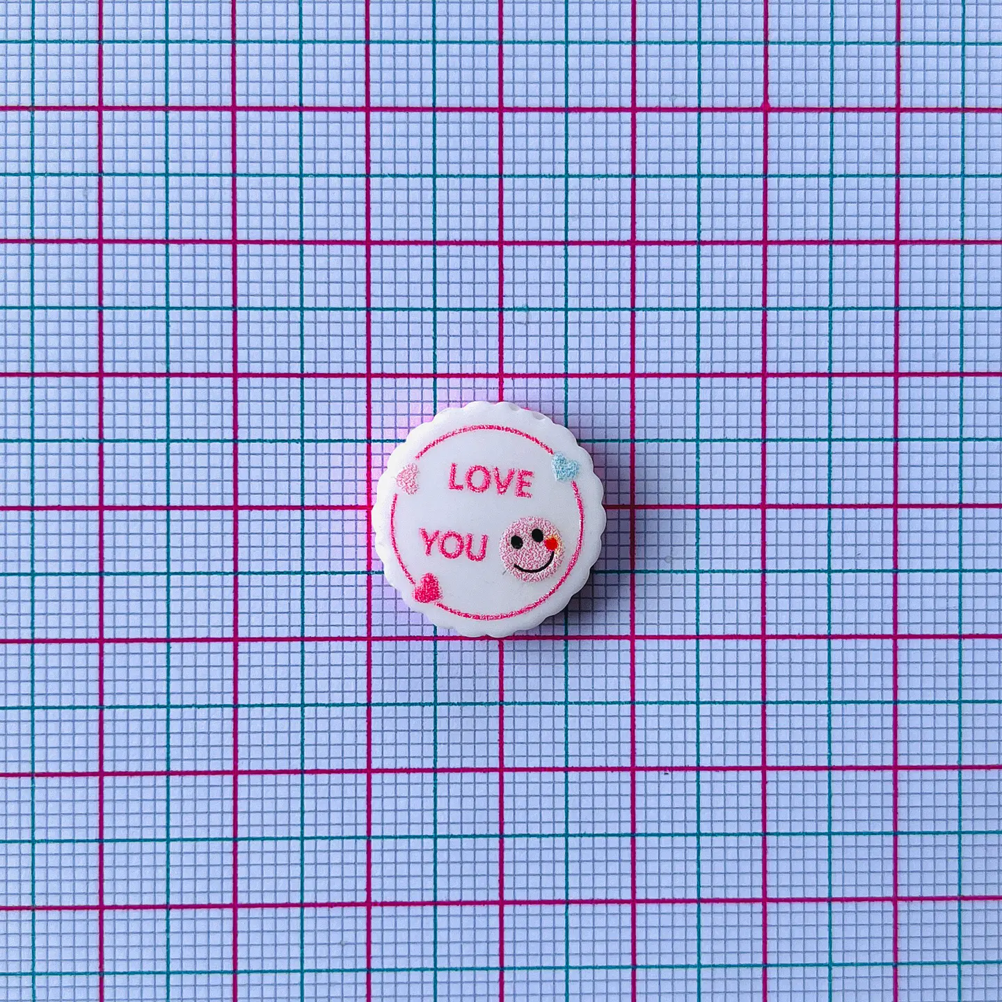 APLIQUE LOVE YOU ACRÍLICO 2