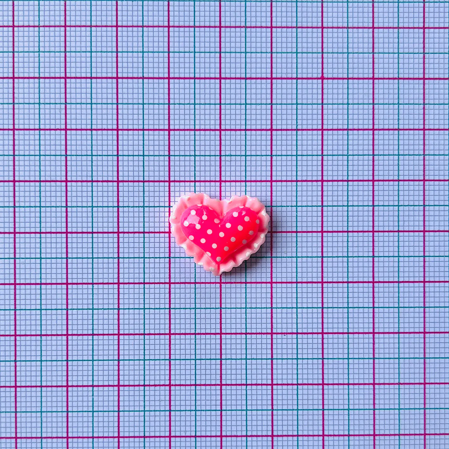 APLIQUE CORAZÓN ACRÍLICO 2