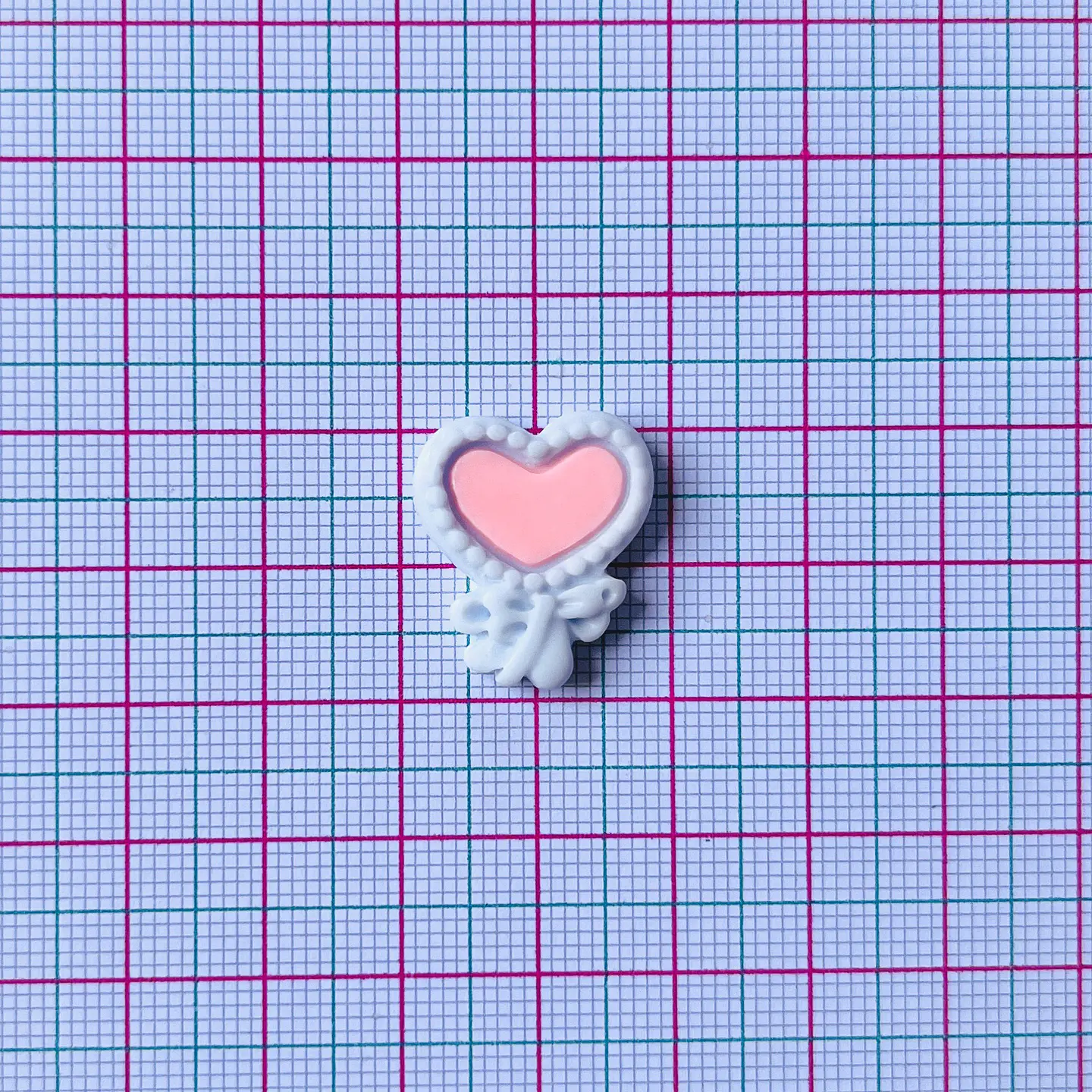 APLIQUE CORAZÓN ACRÍLICO 2