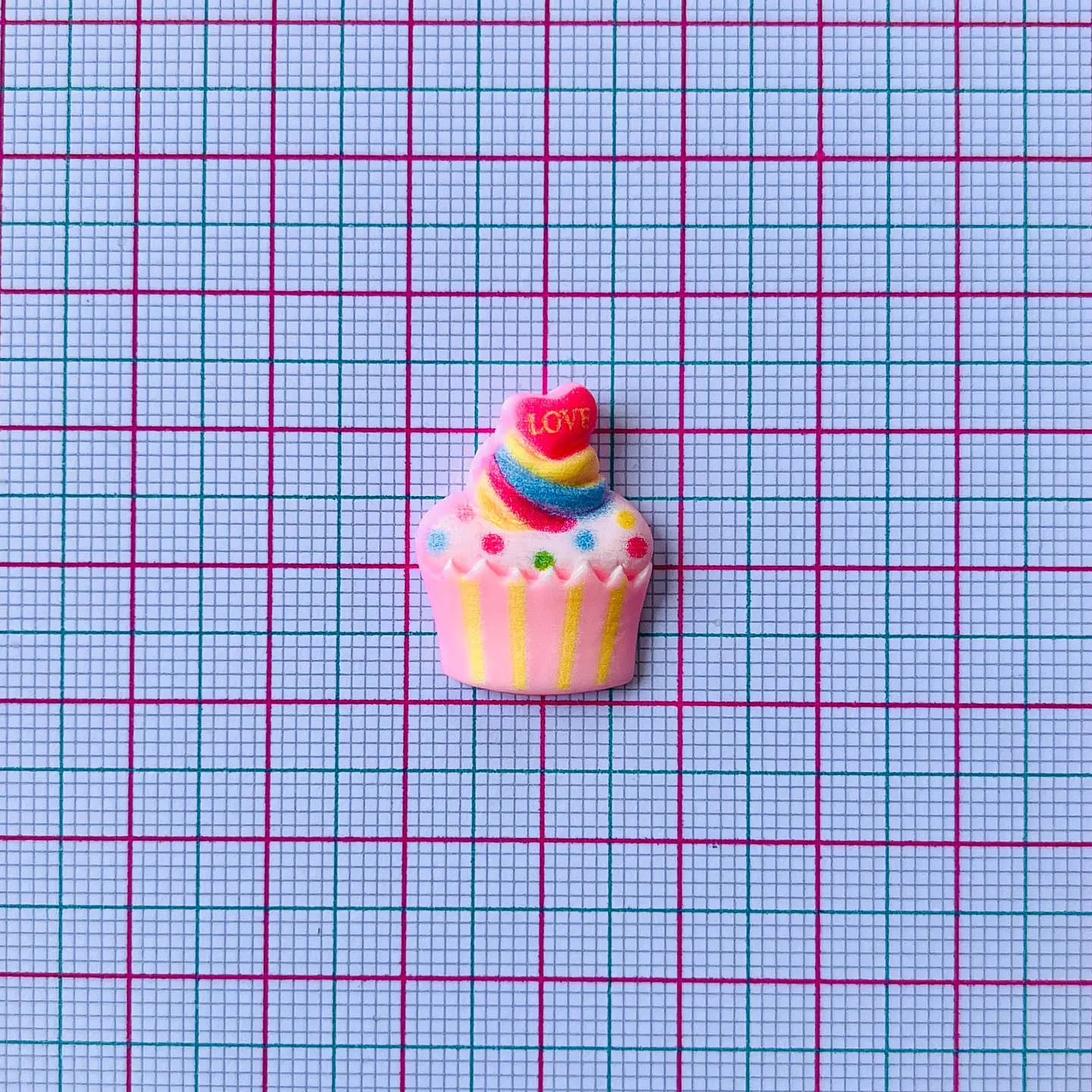 APLIQUE ✦ CUPCAKE ACRÍLICO 2