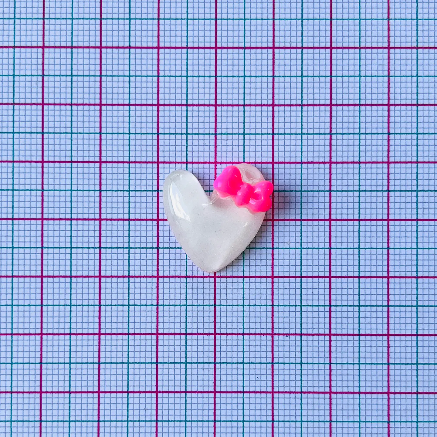 APLIQUE CORAZÓN ACRÍLICO 2