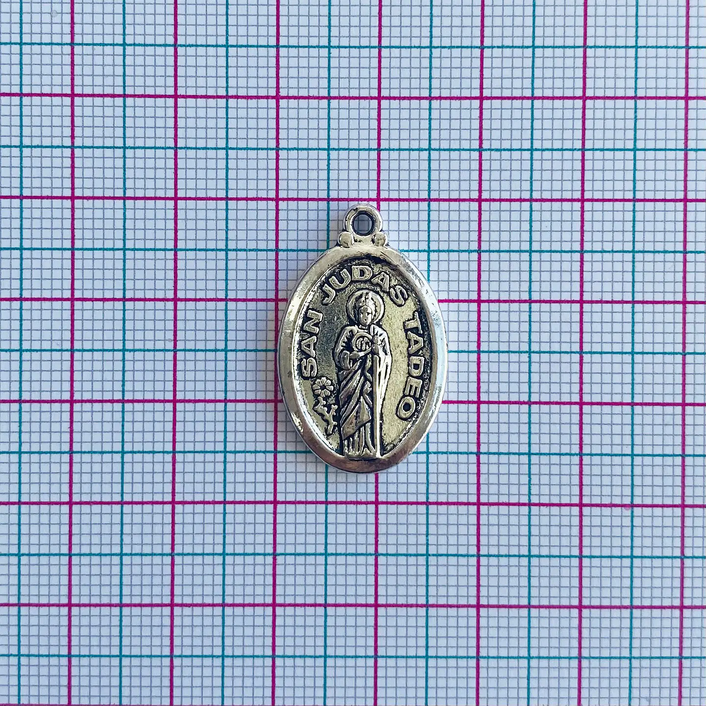 MEDALLA ✦ SAN JUDAS TADEO ZAMAK 2