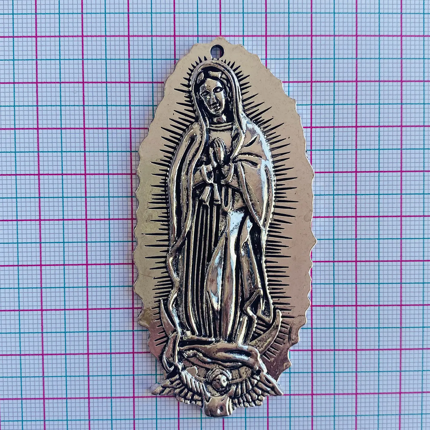 DIJE ✦ VIRGEN DE GUADALUPE ZAMAK 2