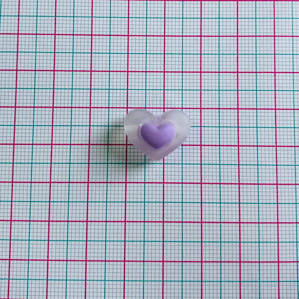 CORAZÓN PLÁSTICO CCML13MMT 2