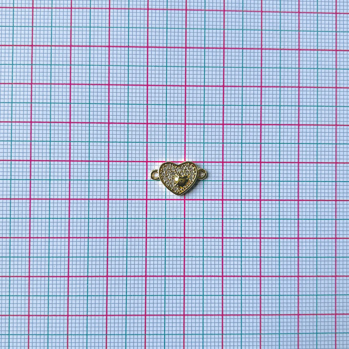 CORAZÓN RODIO W08557W 2