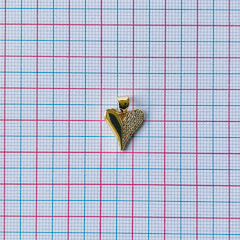 CORAZÓN RODIO W10316WB