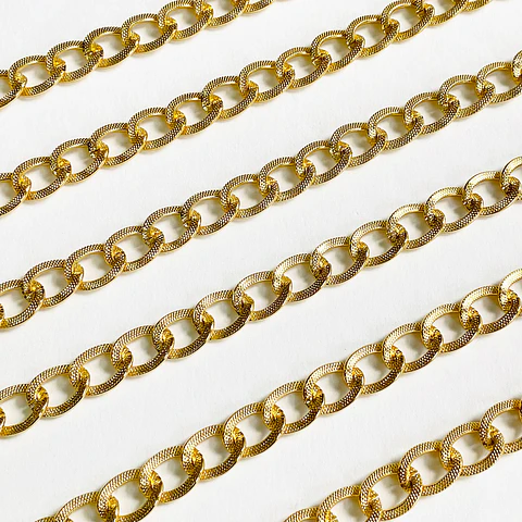 CADENA ✦ ALUMINIO TEXTURIZADO