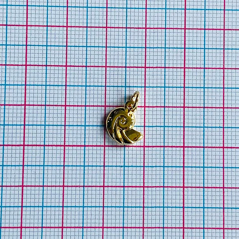 DIJE ✦ CARACOL RODIO