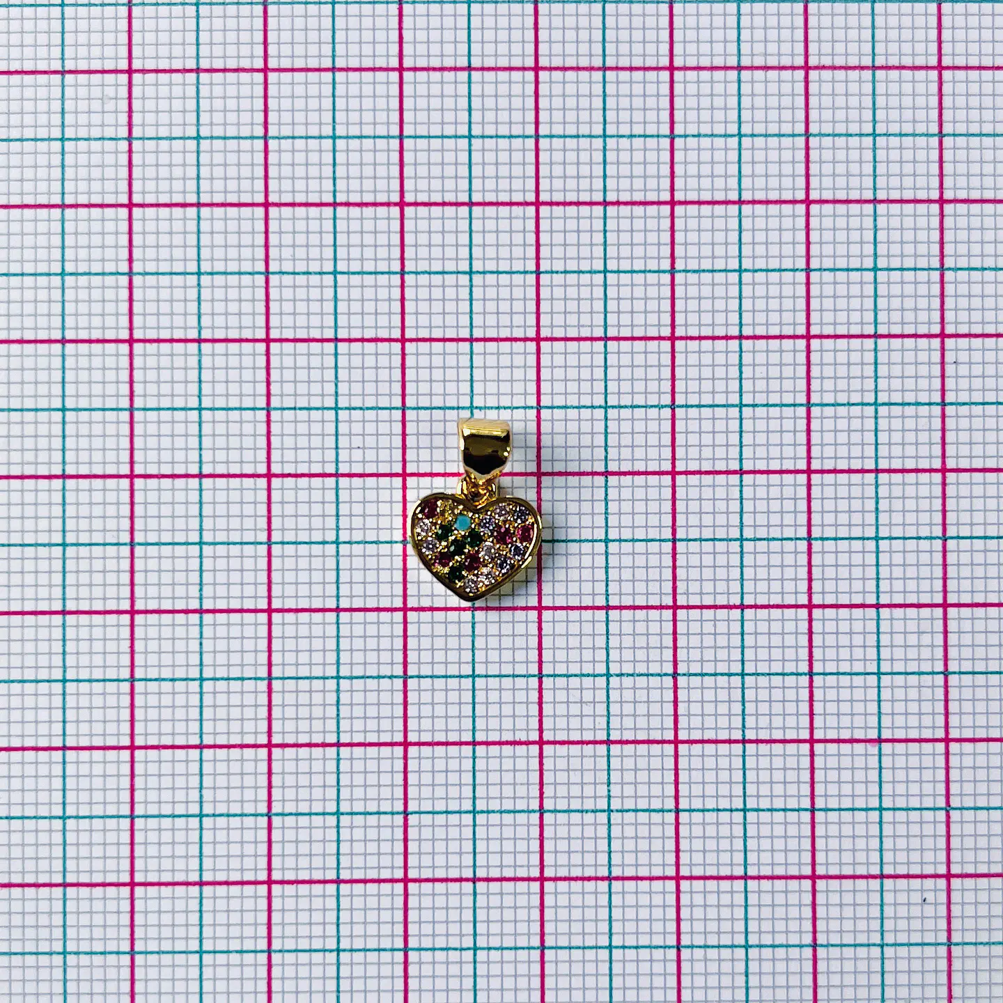 CORAZÓN RODIO W11022W 2