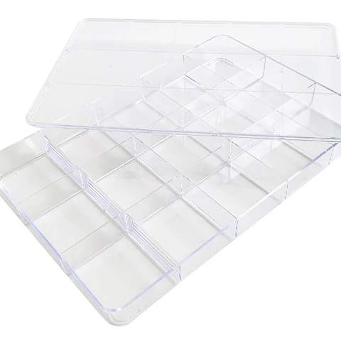 CAJA ✦ ORGANIZADORA 15 COMPARTIMIENTOS ACRÍLICA 
