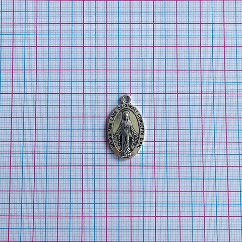 MEDALLA ✦ VIRGEN MILAGROSA ZAMAK 