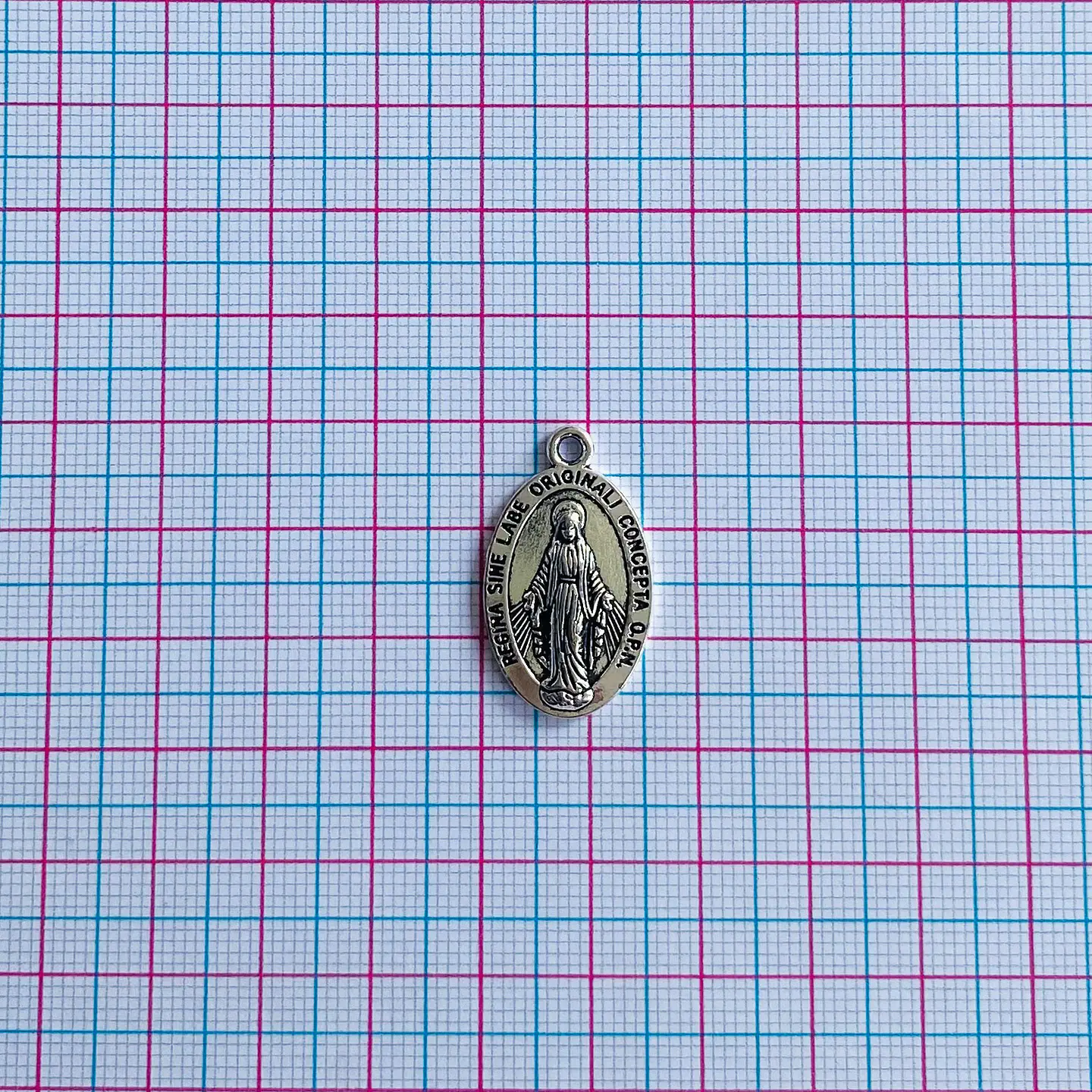 MEDALLA ✦ VIRGEN MILAGROSA ZAMAK  2