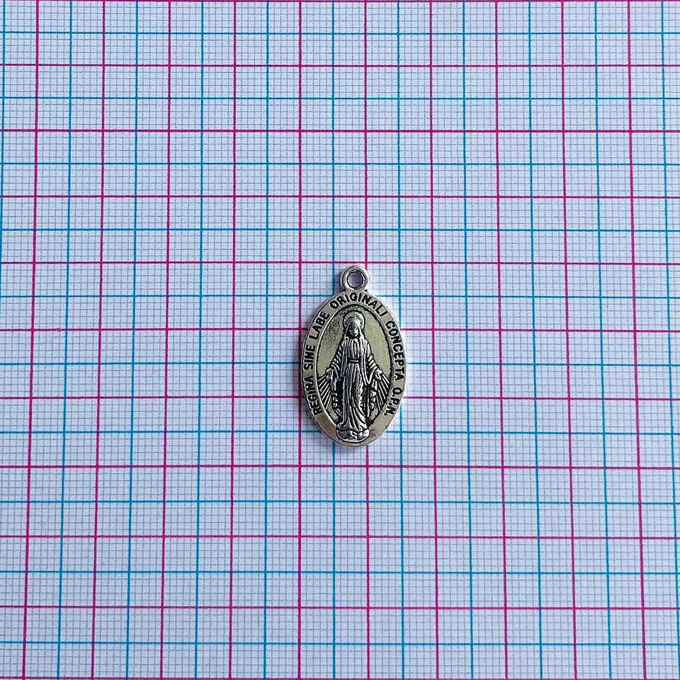 MEDALLA ✦ VIRGEN MILAGROSA ZAMAK  2