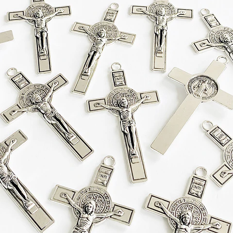 DIJE ✦ CRISTO SAN BENITO ZAMAK A35610