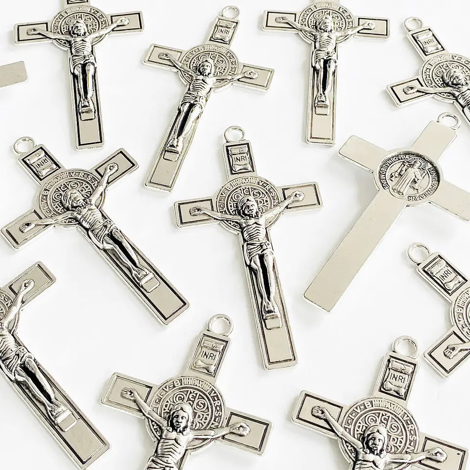 DIJE ✦ CRISTO SAN BENITO ZAMAK A35610 1