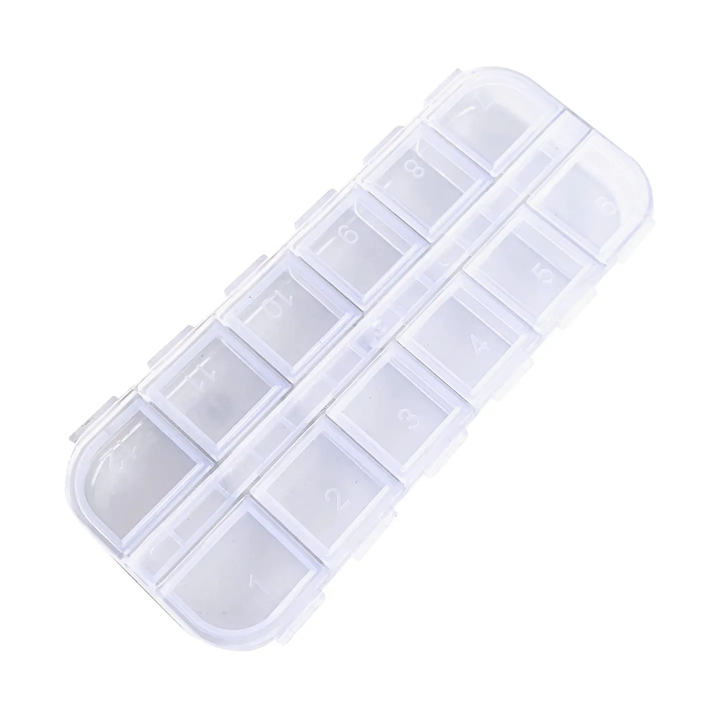 CAJA ORGANIZADORA 12 COMPARTIMIENTOS PLÁSTICA E-2433 1