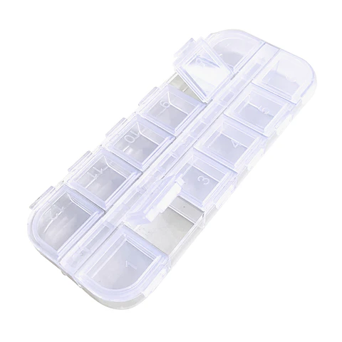 CAJA ORGANIZADORA 12 COMPARTIMIENTOS PLÁSTICA E-2433