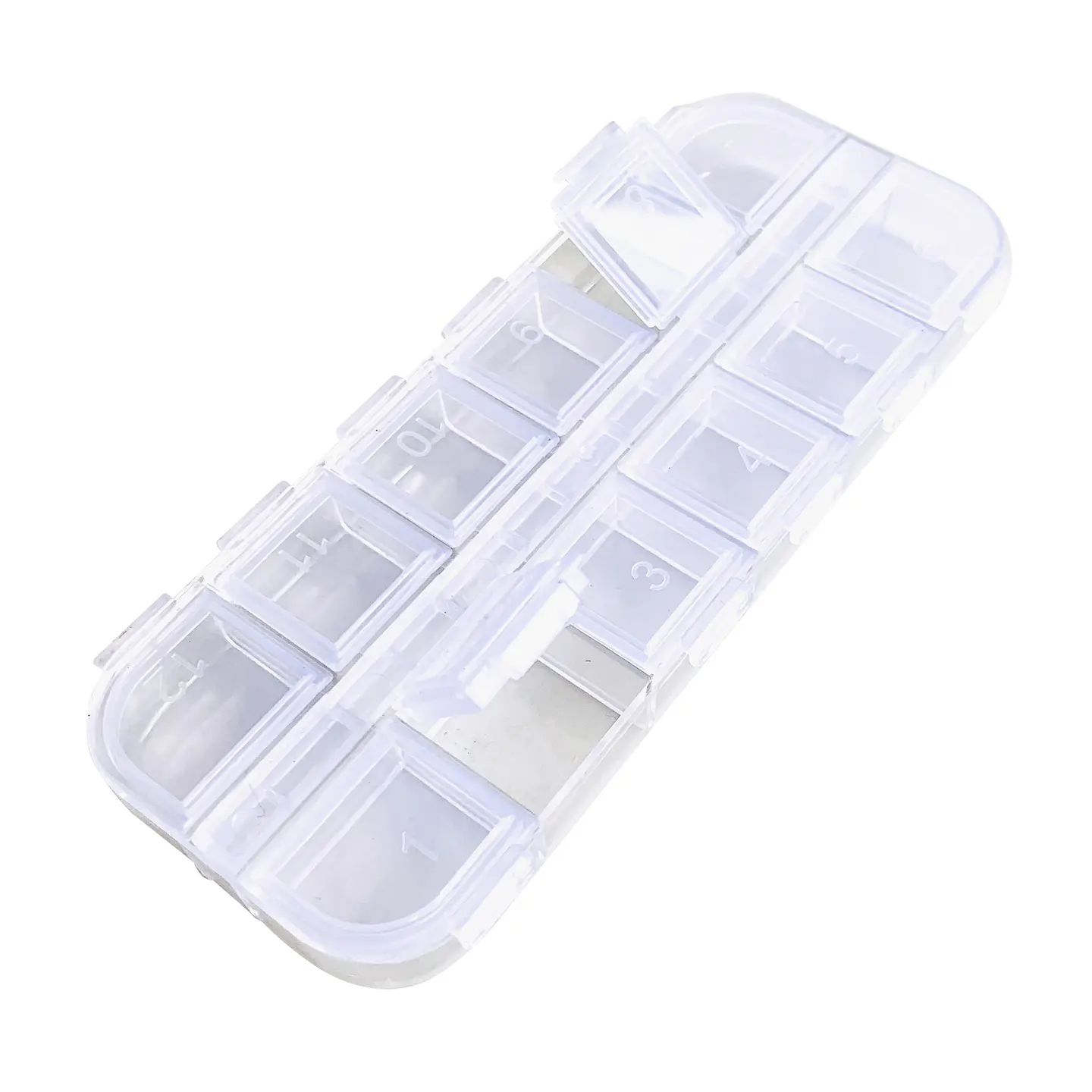 CAJA ORGANIZADORA 12 COMPARTIMIENTOS PLÁSTICA E-2433 2