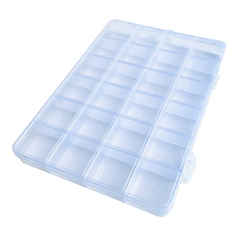 CAJA ✦ ORGANIZADORA 24 COMPARTIMIENTOS PLASTICA