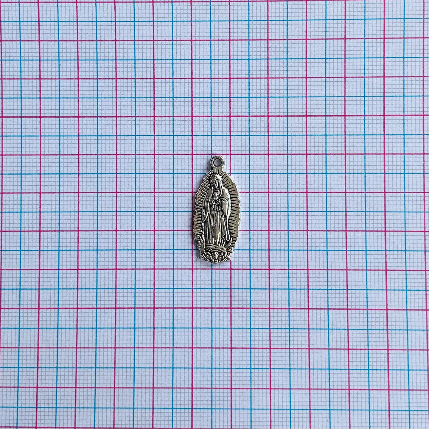 DIJE ✦ VIRGEN DE GUADALUPE ZAMAK 2