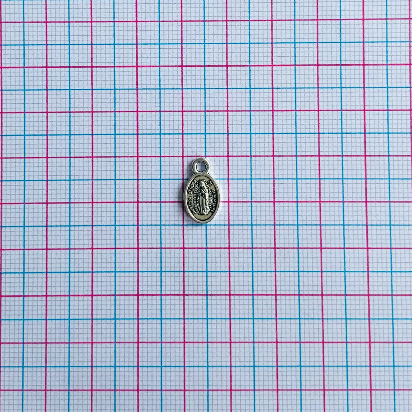 MEDALLA ✦ VIRGEN DE GUADALUPE ZAMAK 2