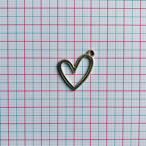 DIJE ✦ CORAZÓN ZAMAK