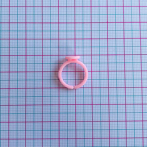 HERRAJE ✦ BASE ANILLO PLASTICA