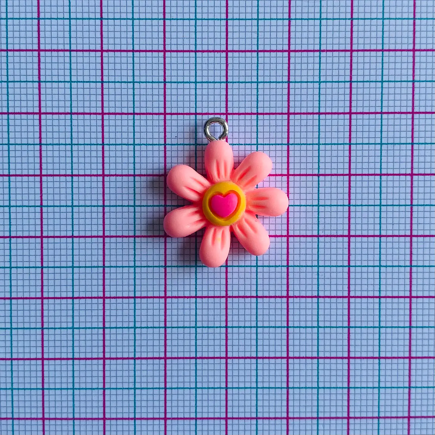 DIJE FLOR INFANTIL ACRÍLICO DR-5 2