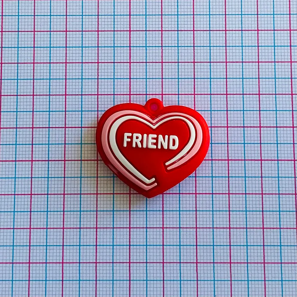 DIJE CORAZÓN EN SILICONA DS-02-1 2