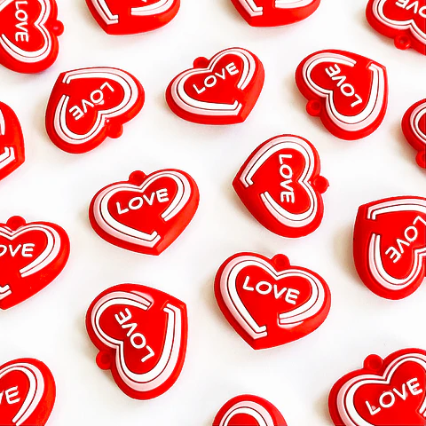 DIJE CORAZÓN EN SILICONA DS-02-15
