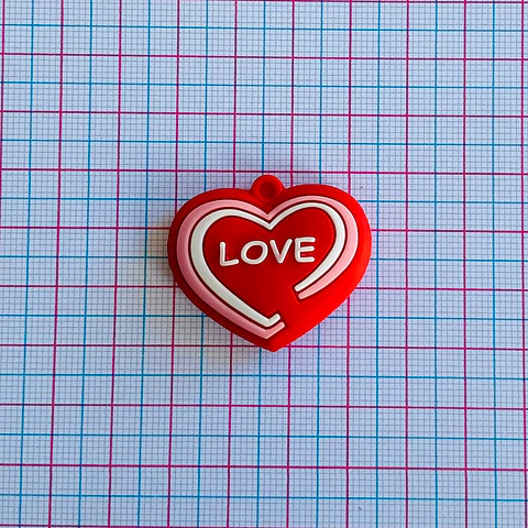 DIJE CORAZÓN EN SILICONA DS-02-15