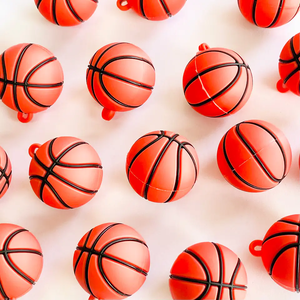 DIJE BALÓN BALONCESTO EN SILICONA DS-02-8 1