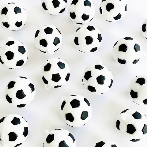 DIJE BALÓN FÚTBOL EN SILICONA DS-02-9
