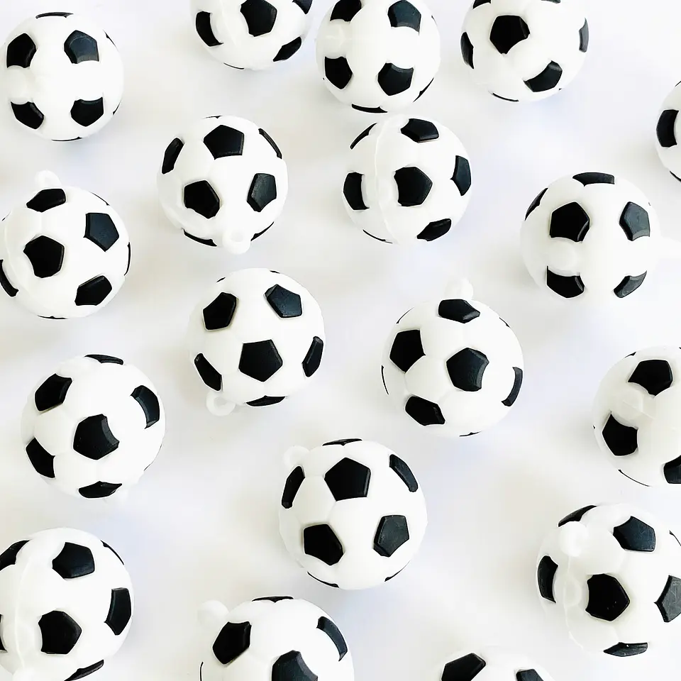 DIJE BALÓN FÚTBOL EN SILICONA DS-02-9 1
