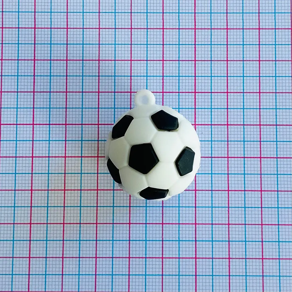 DIJE BALÓN FÚTBOL EN SILICONA DS-02-9 2
