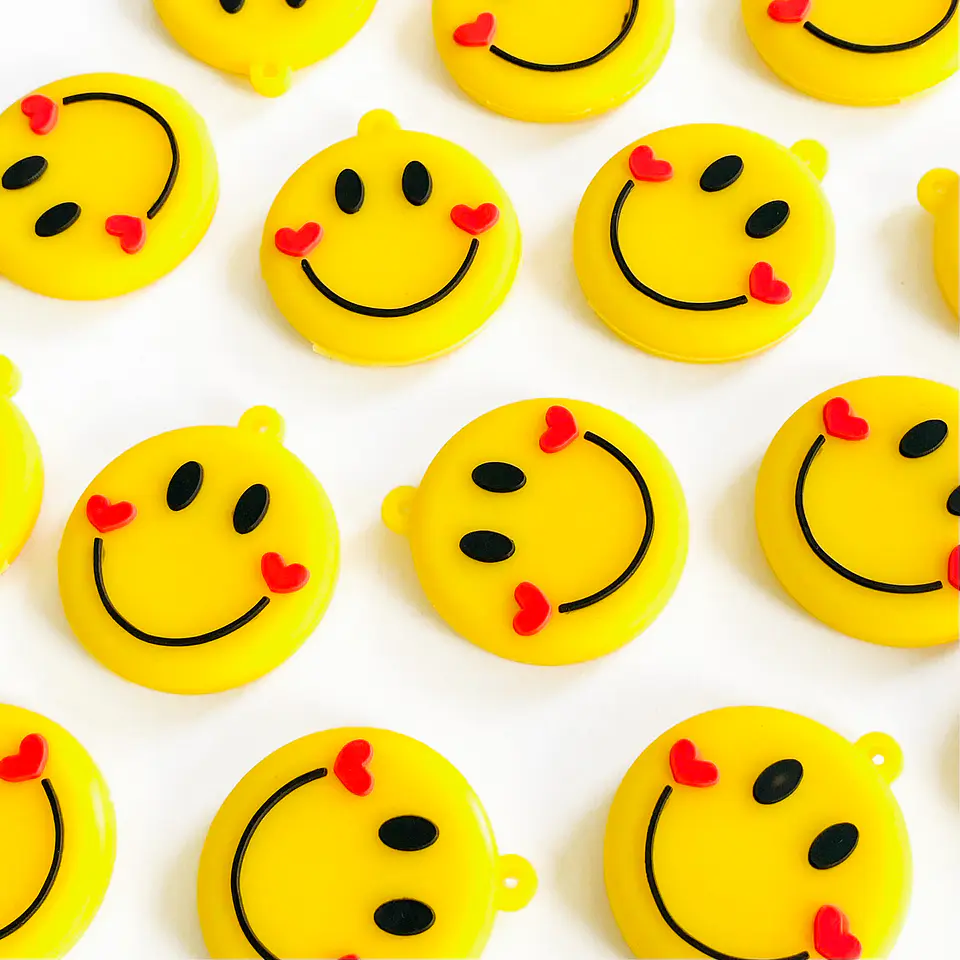 DIJE EMOTICÓN EN SILICONA DS-02-13 1