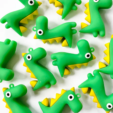 DIJE DINOSAURIO EN SILICONA DS-03-3