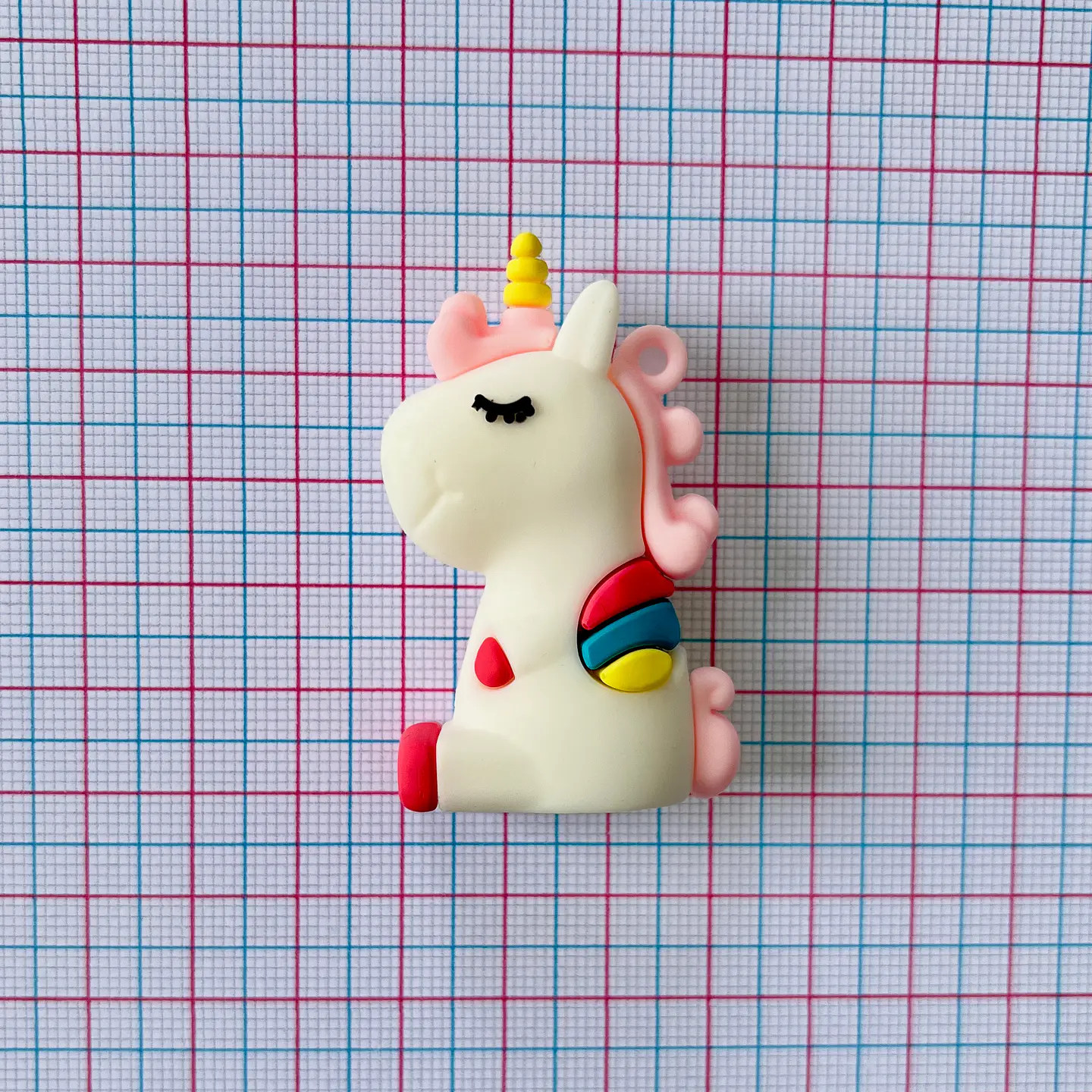 DIJE UNICORNIO EN SILICONA DS-03-18 2