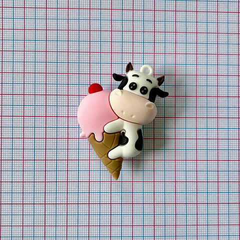 DIJE VACA EN SILICONA DS-03-23